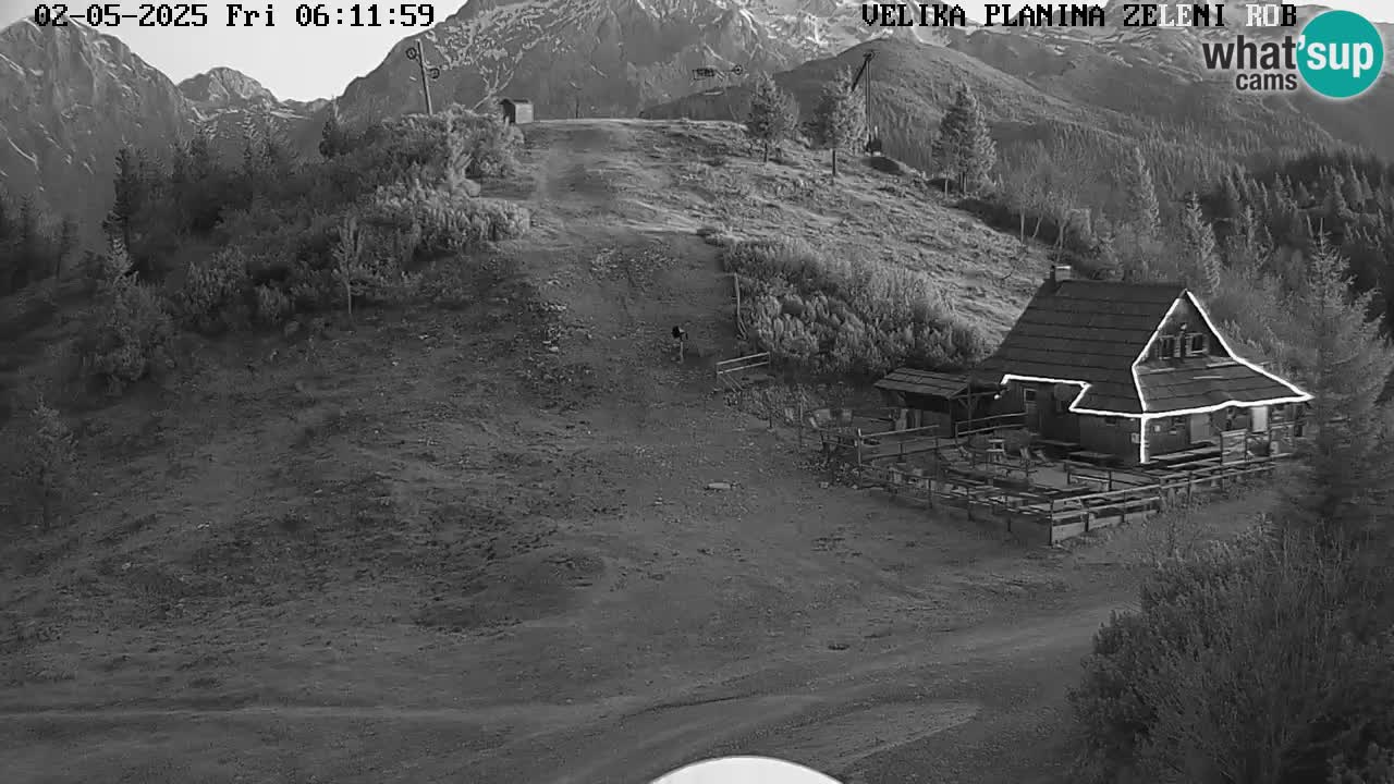 Zeleni Rob – Webcam live | Velika Planina