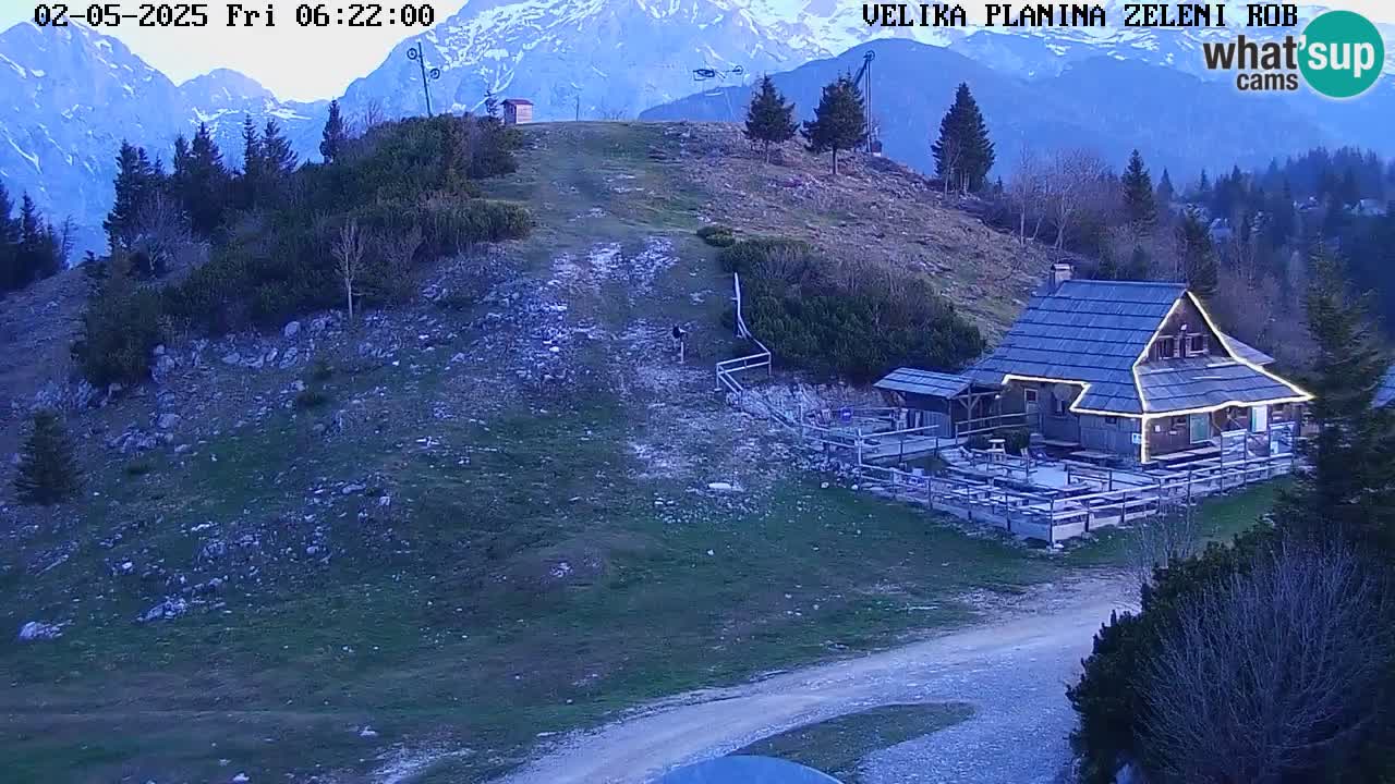 Live Kamera Velika Planina