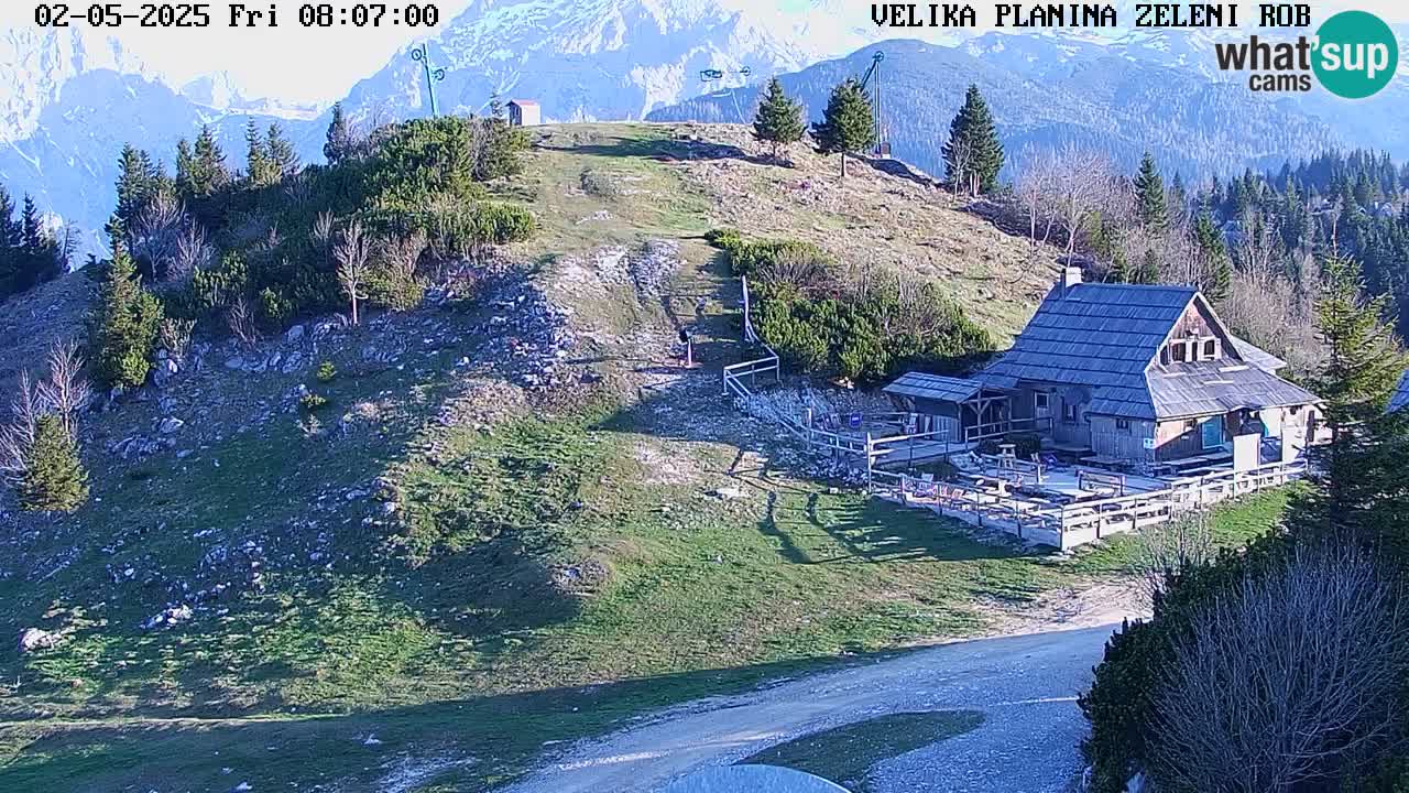 Webcam Live Velika Planina