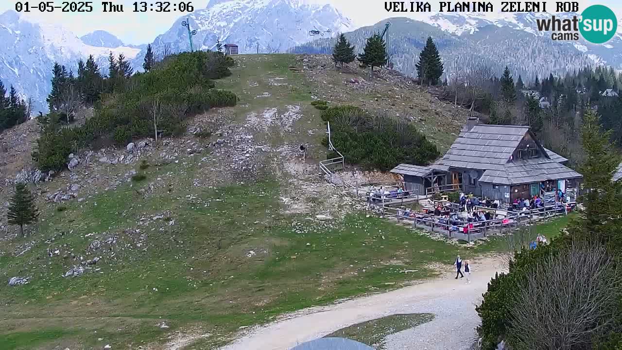 Live Kamera Velika Planina