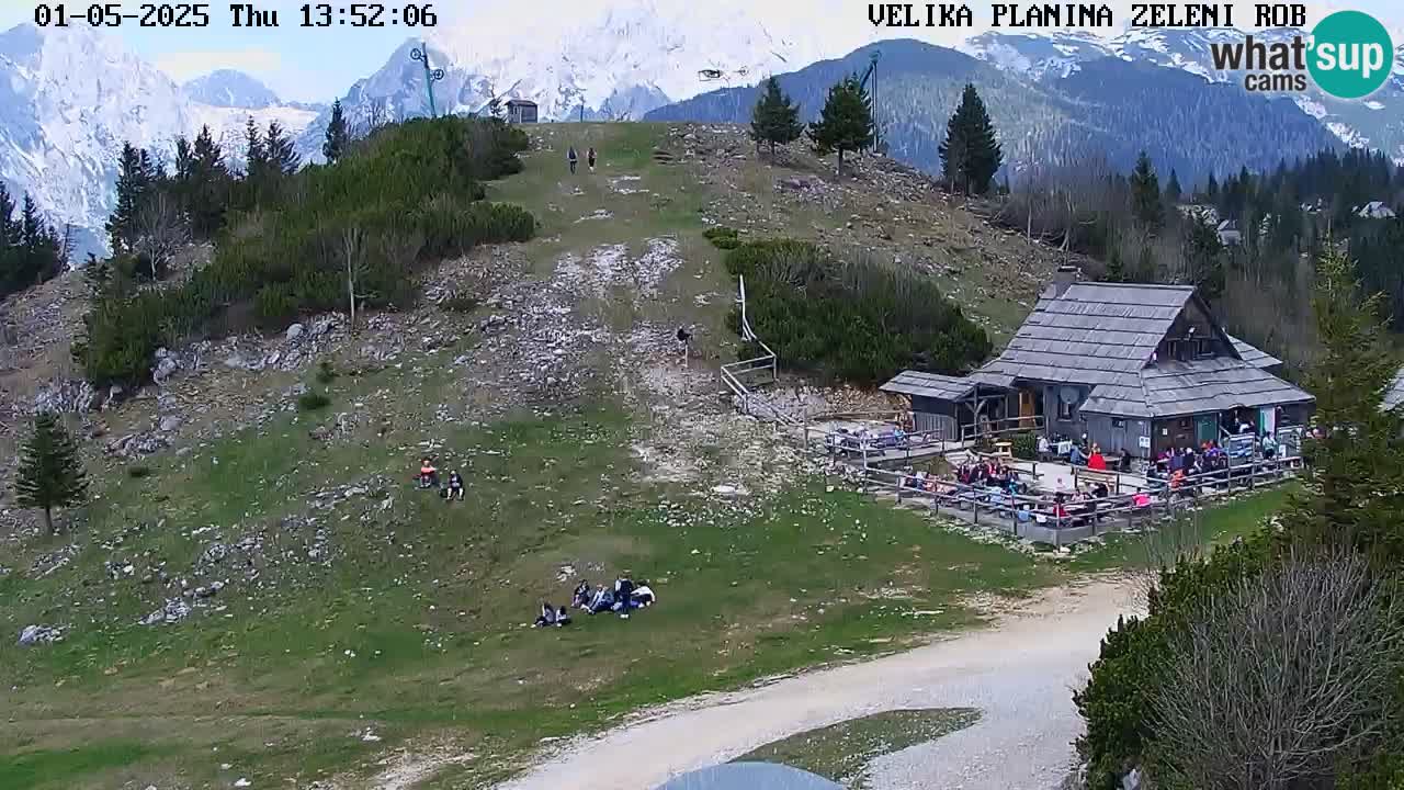 Webcam Live Velika Planina