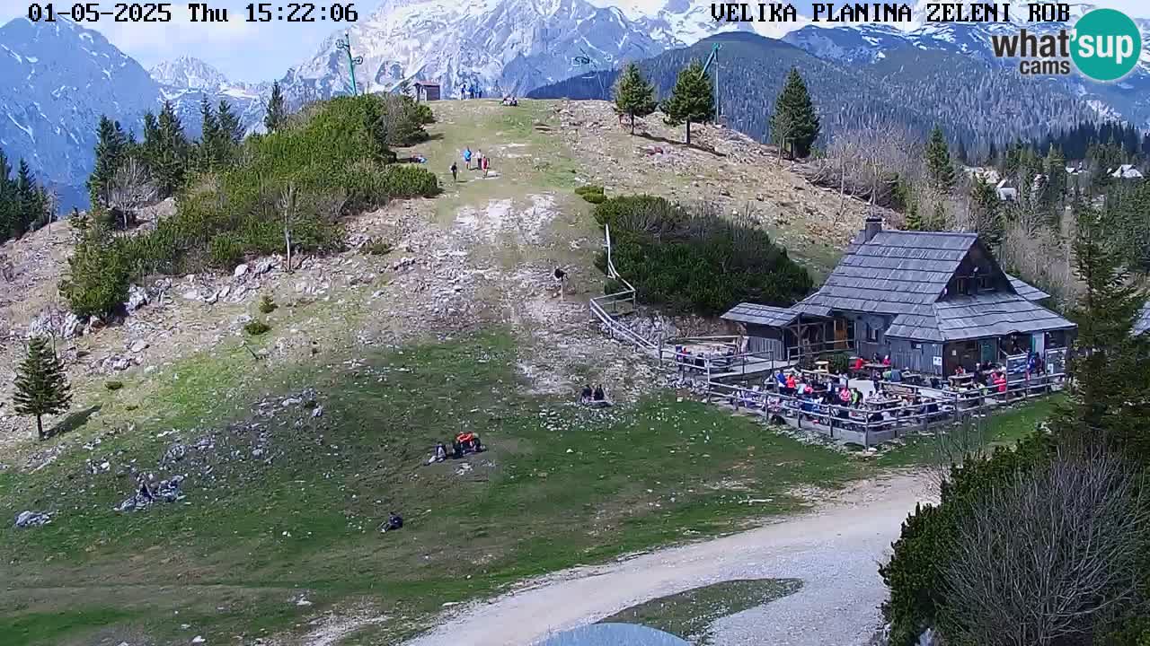Live Kamera Velika Planina