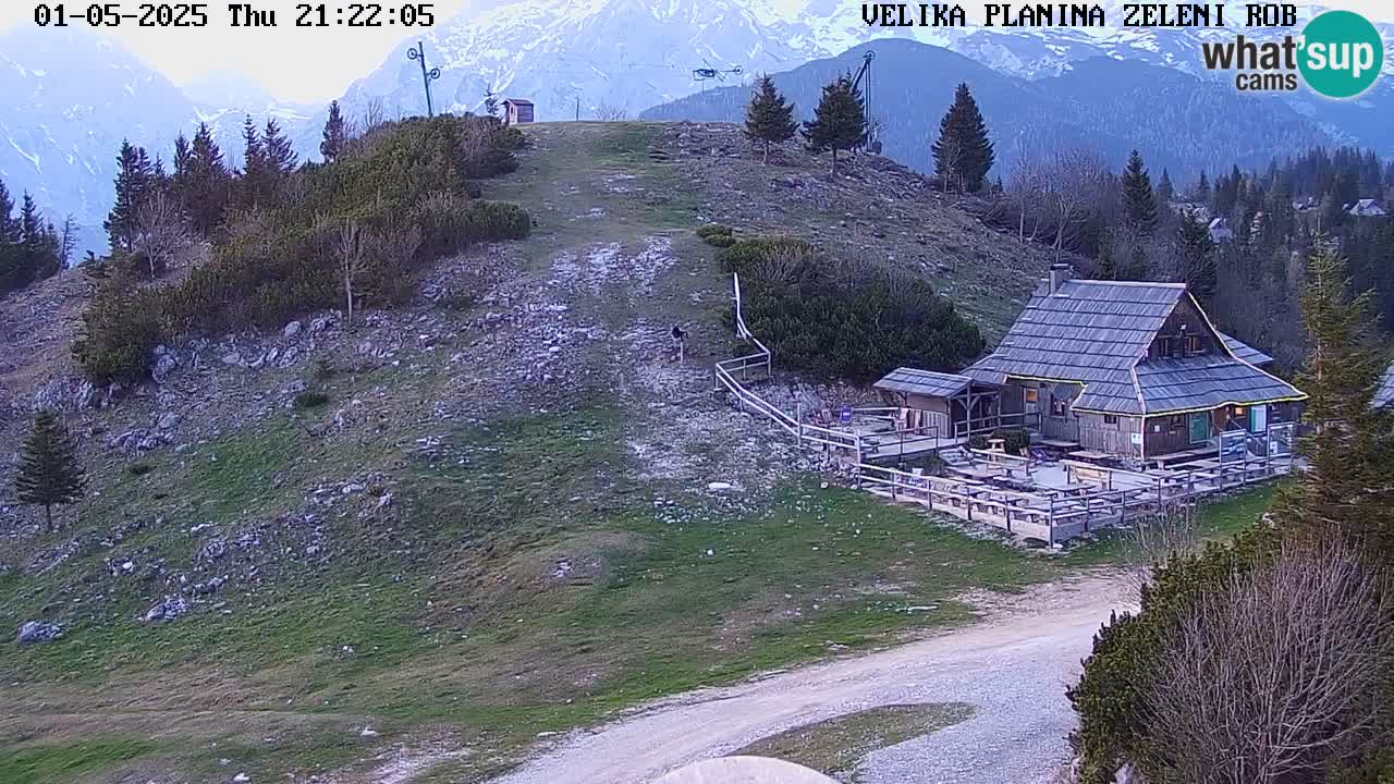 Kamera v živo Velika Planina