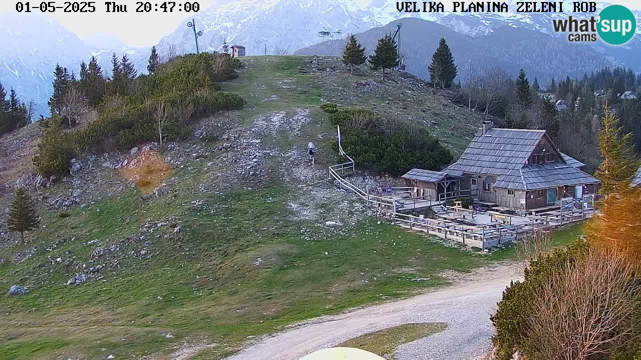 Kamera v živo Velika Planina