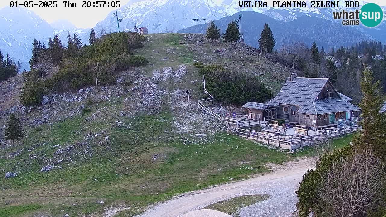 Kamera v živo Velika Planina