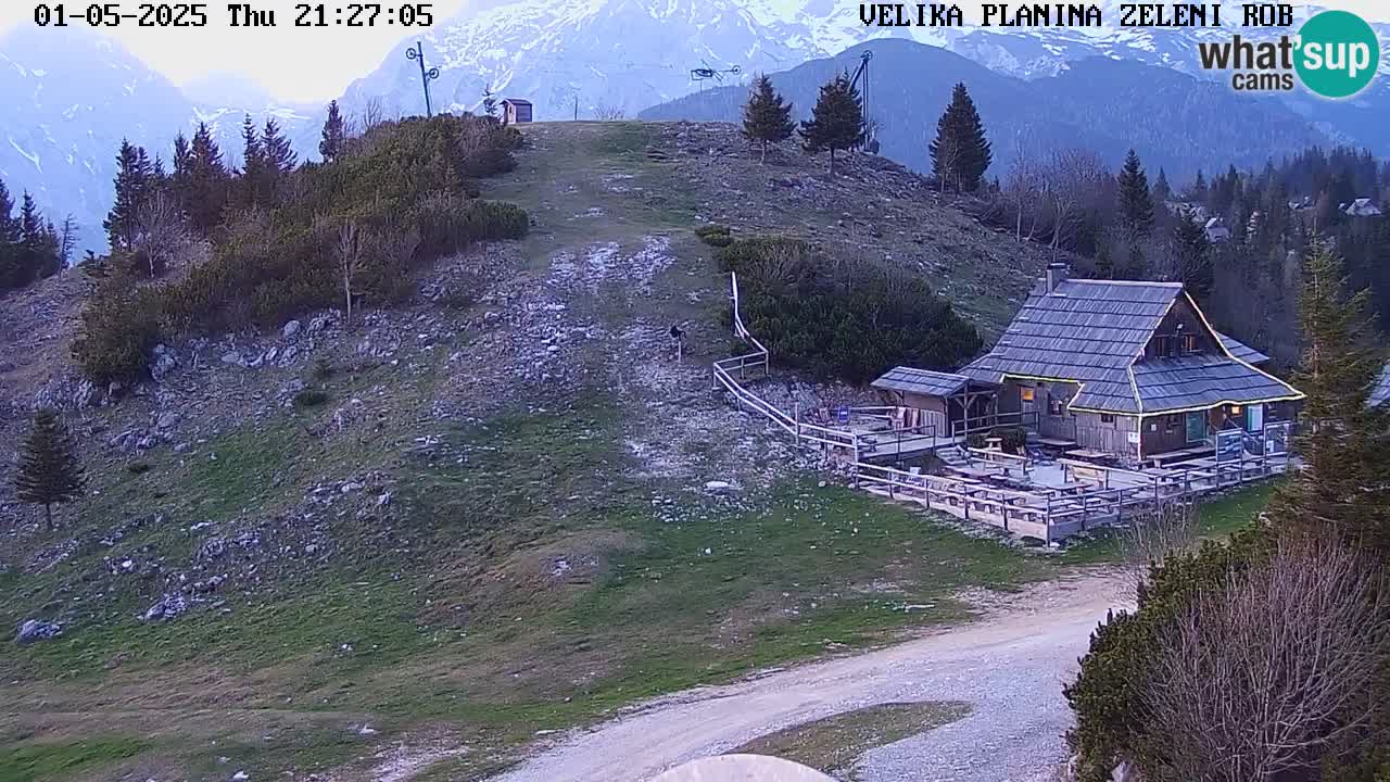 Zeleni Rob – Webcam live | Velika Planina