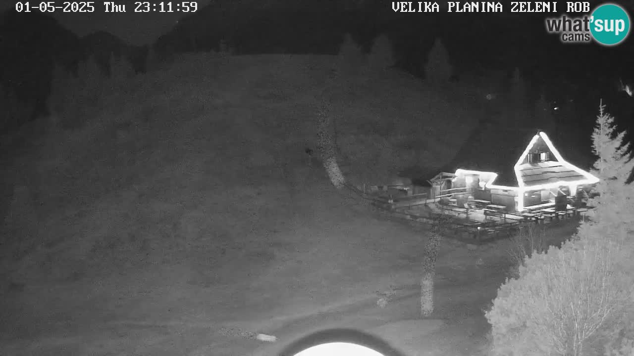 Zeleni Rob | Web kamera Velika Planina