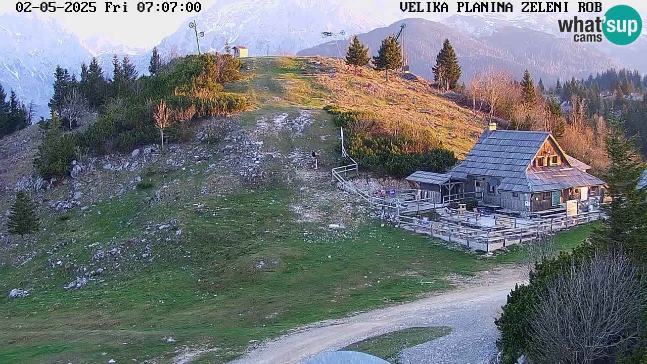 Webcam Live Velika Planina