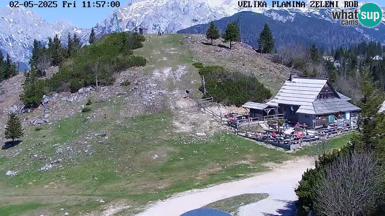 Live Kamera Velika Planina