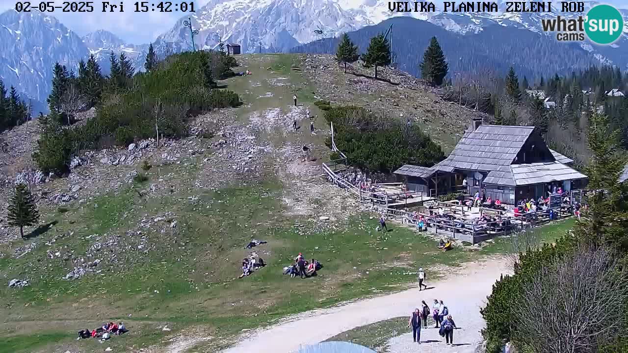Live Kamera Velika Planina