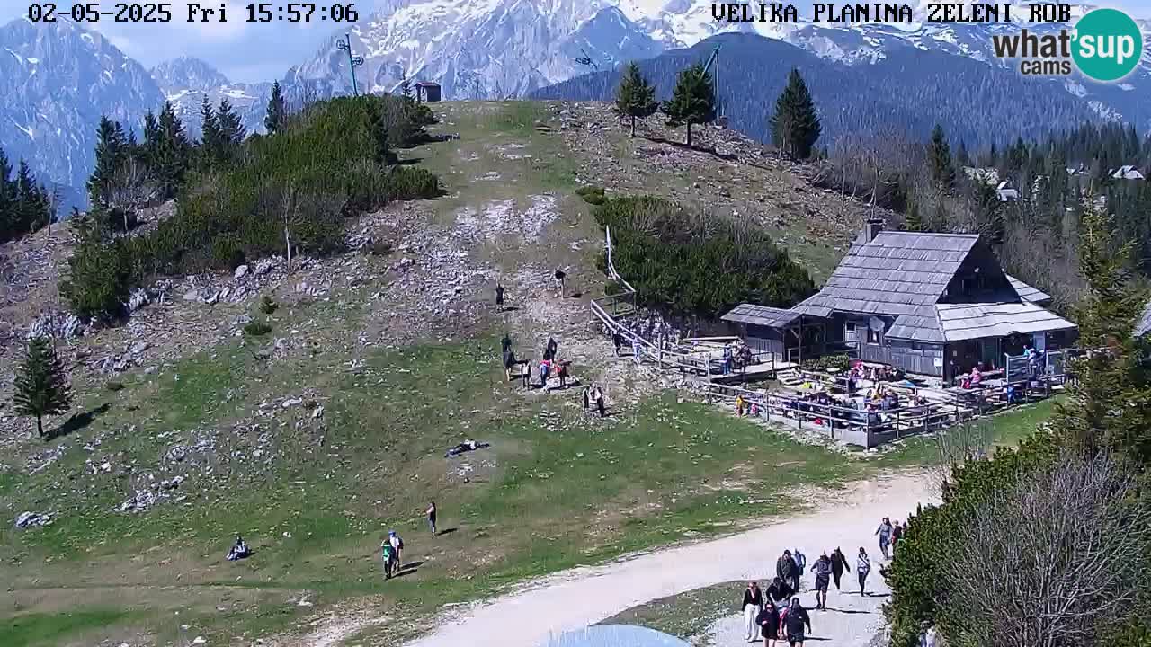 Cámara web en tiempo real Velika Planina
