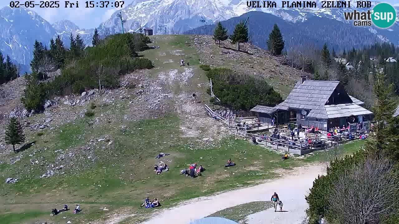 Kamera v živo Velika Planina