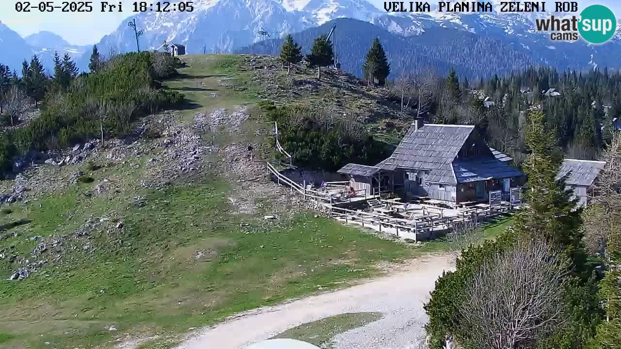 Kamera v živo Velika Planina
