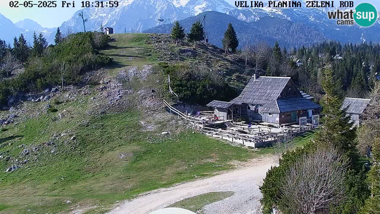 Kamera v živo Velika Planina