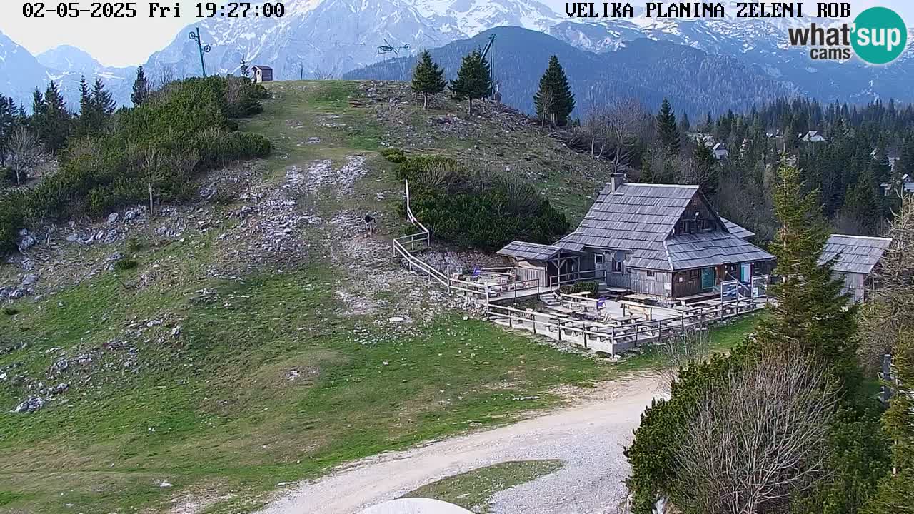 Webcam Live Velika Planina