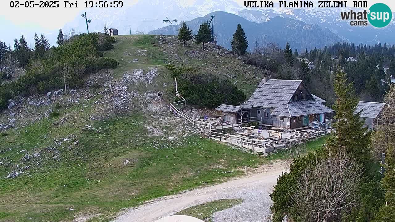 Webcam Live Velika Planina