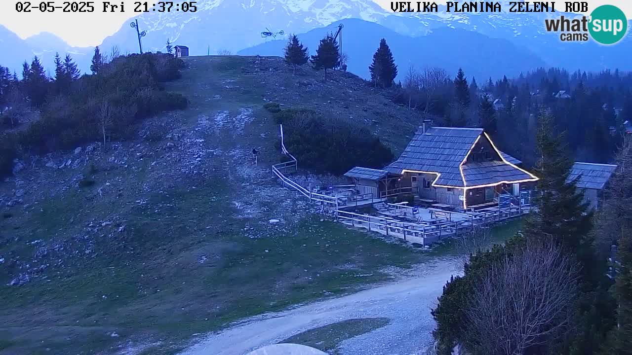 Webcam Live Velika Planina