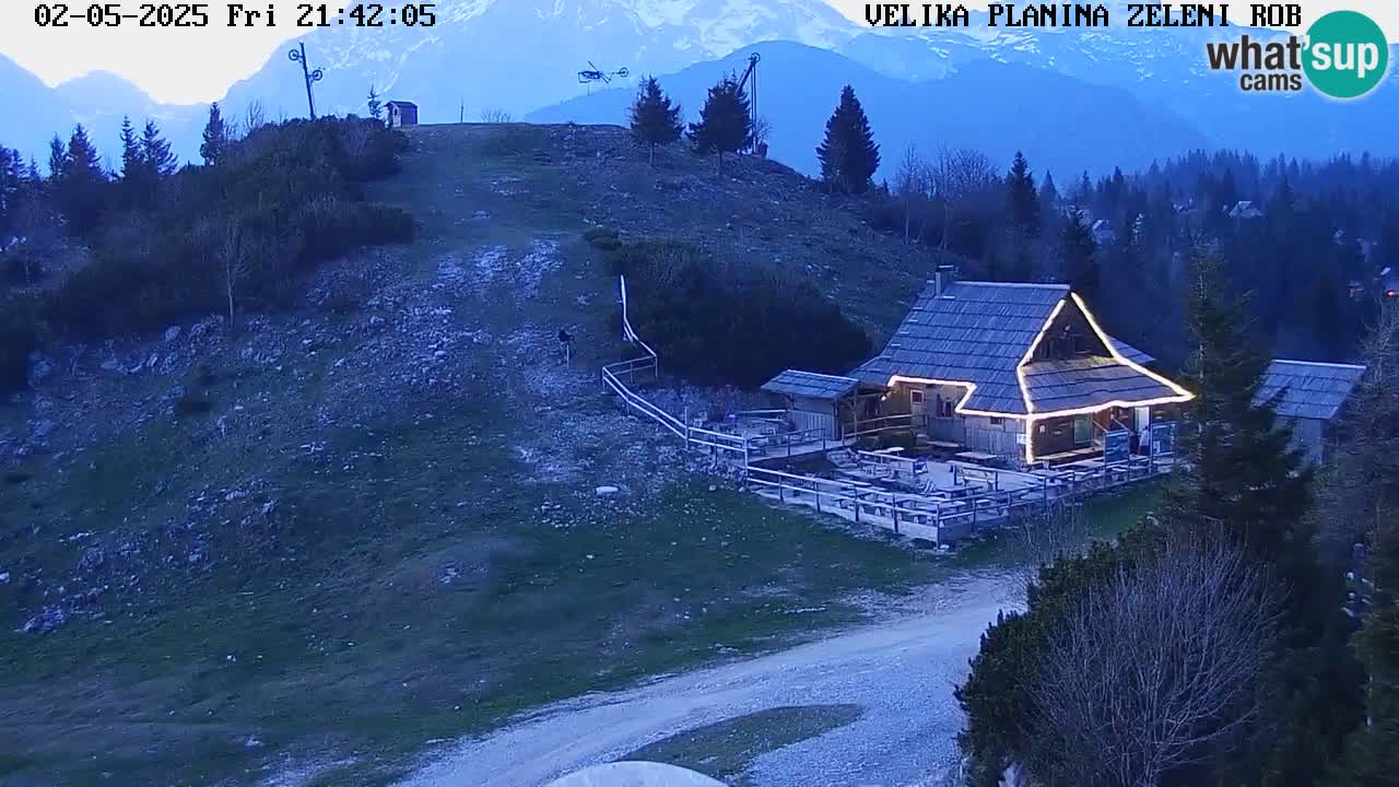 Webcam Live Velika Planina