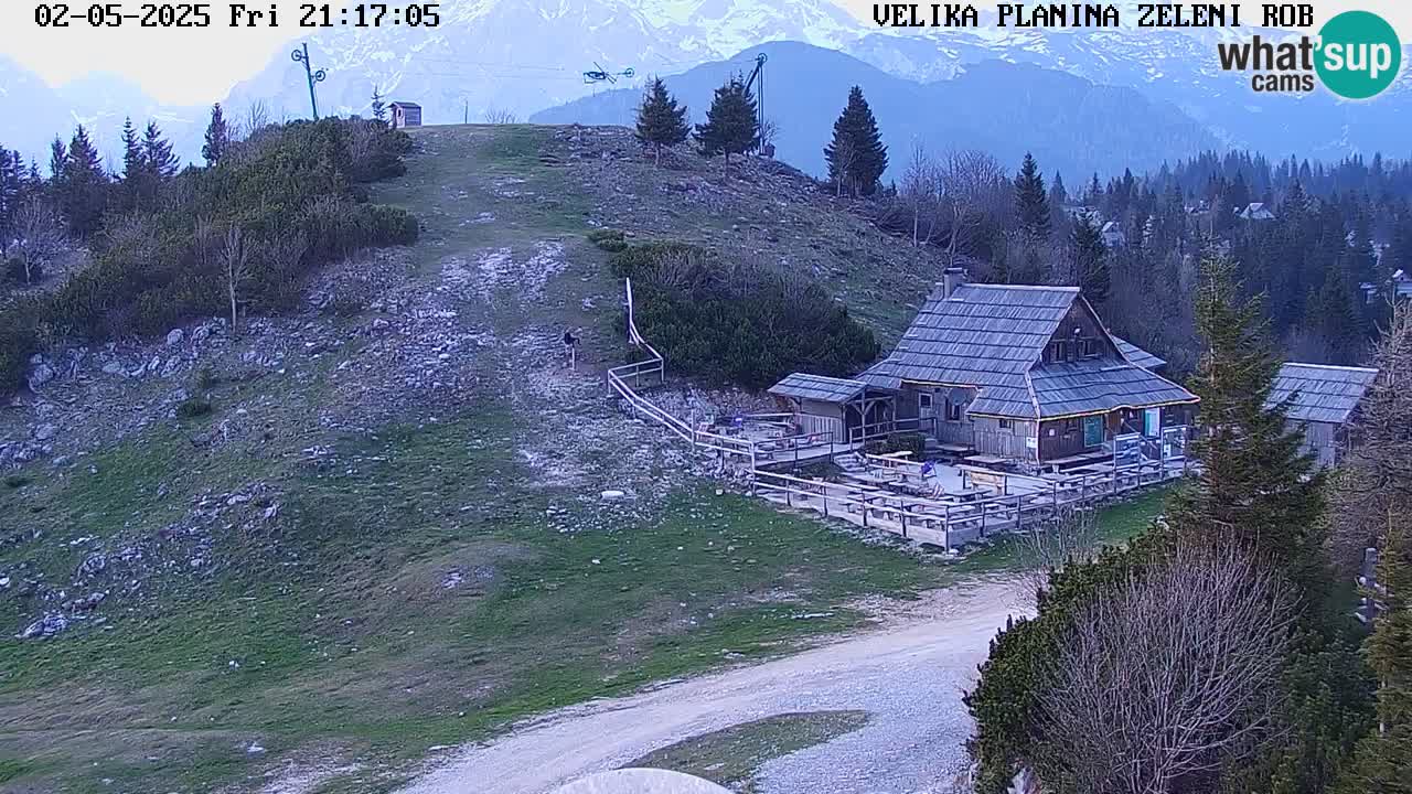 Zeleni Rob – Webcam live | Velika Planina