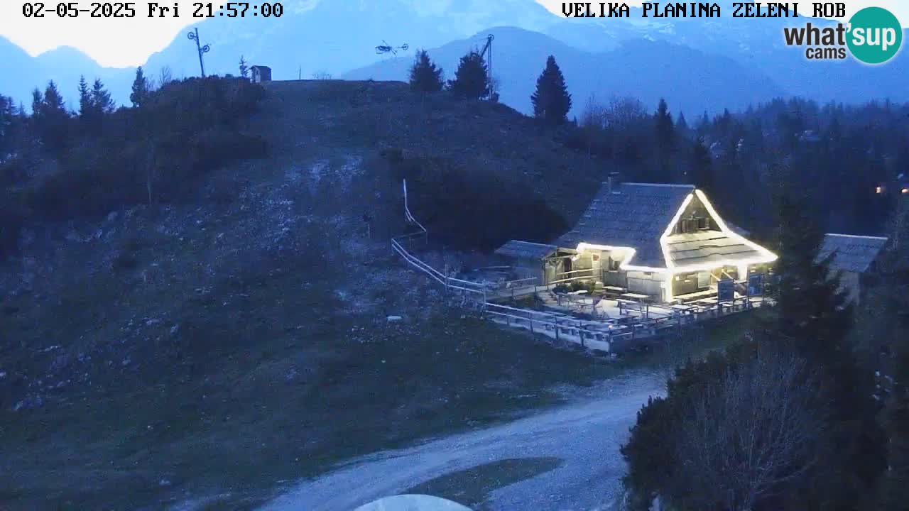 Zeleni Rob | Webcam live Velika Planina