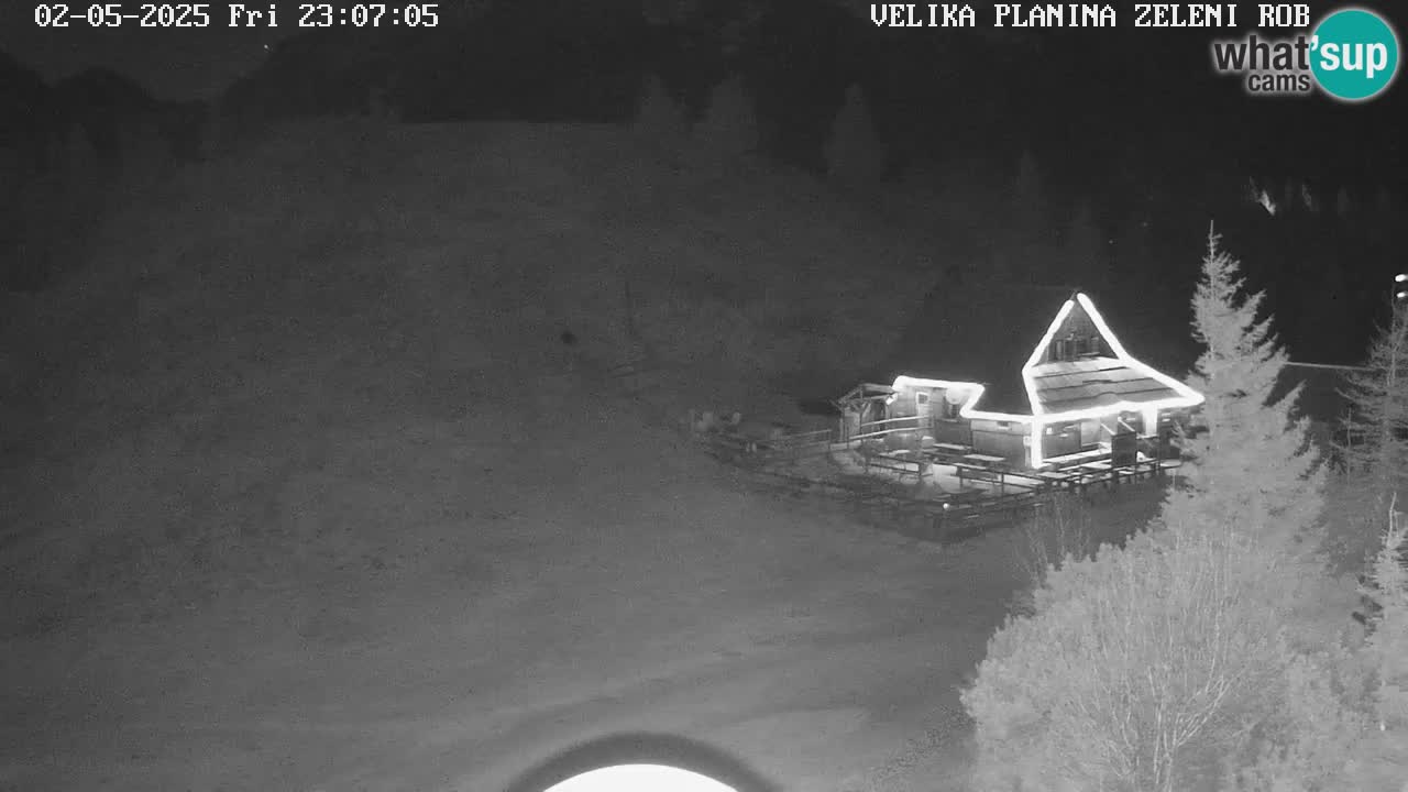 Zeleni Rob – Webcam live | Velika Planina