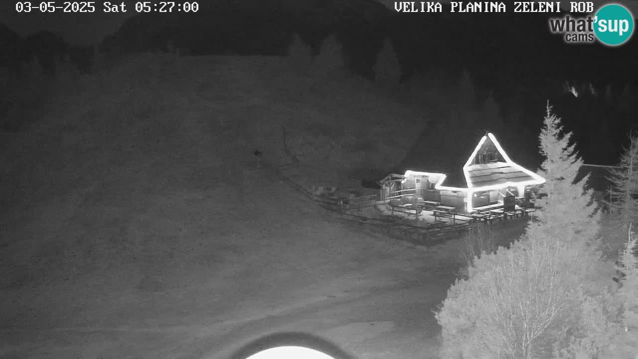 Zeleni Rob – Webcam live | Velika Planina