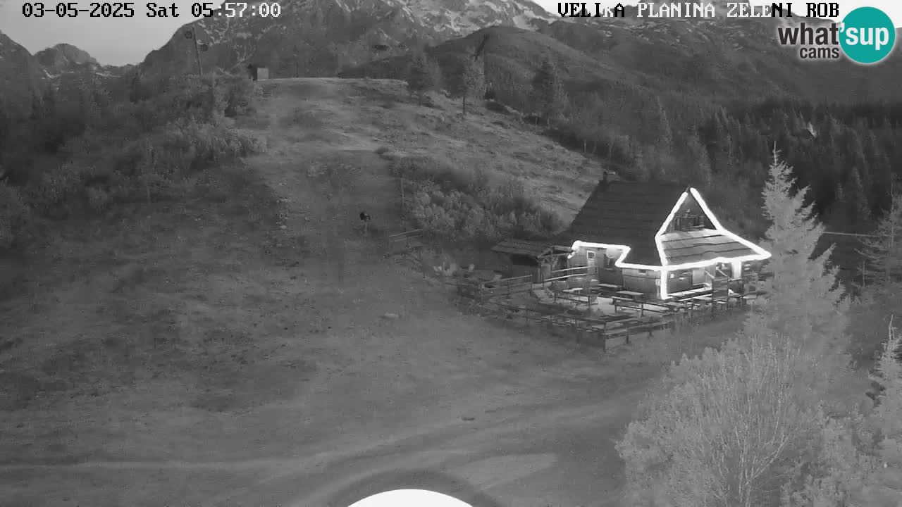 Zeleni Rob – Webcam live | Velika Planina