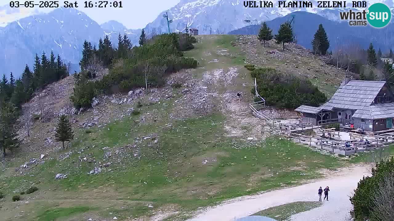 Zeleni Rob – Webcam live | Velika Planina