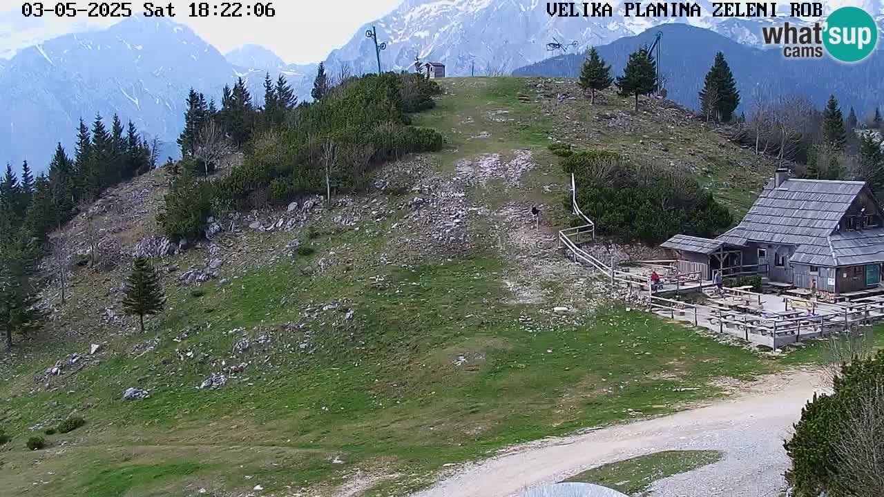 Cámara web en tiempo real Velika Planina