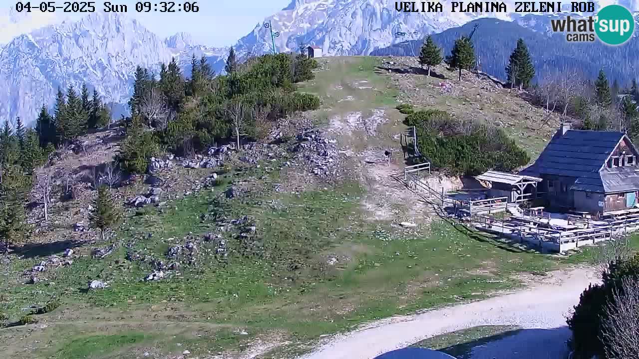 Webcam Live Velika Planina