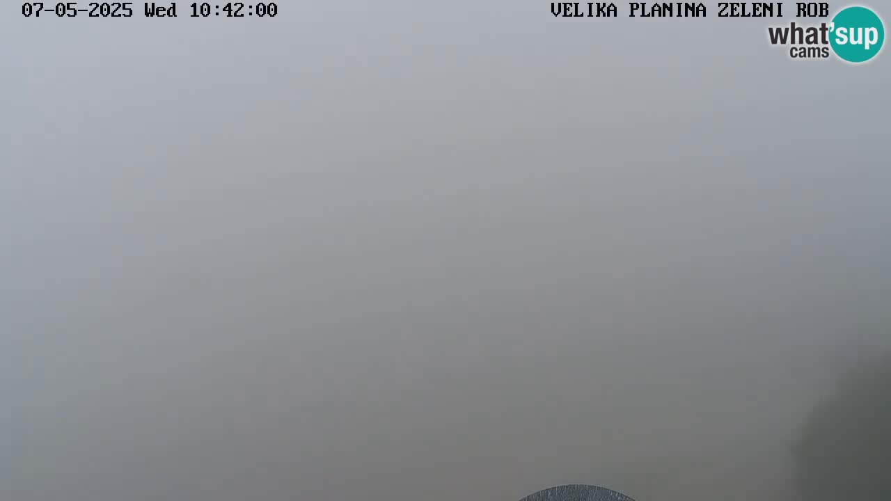 Zeleni Rob – Webcam live | Velika Planina