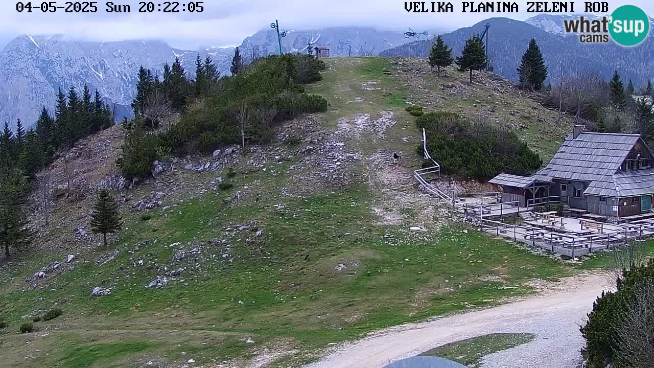 Zeleni Rob – Webcam live | Velika Planina