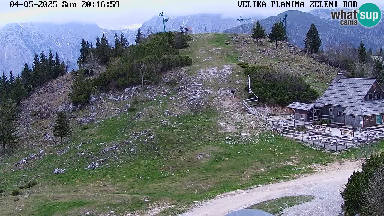 Zeleni Rob – Webcam live | Velika Planina