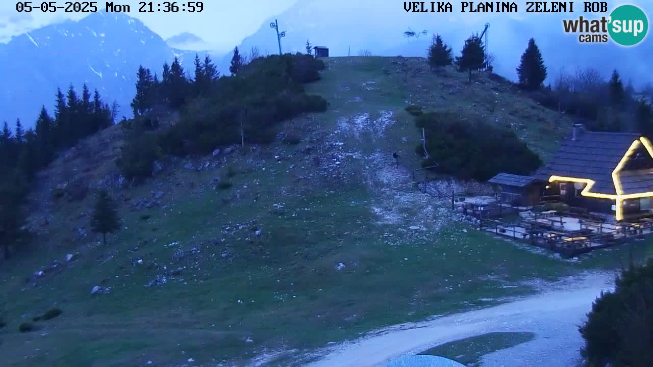 Zeleni Rob – Webcam live | Velika Planina