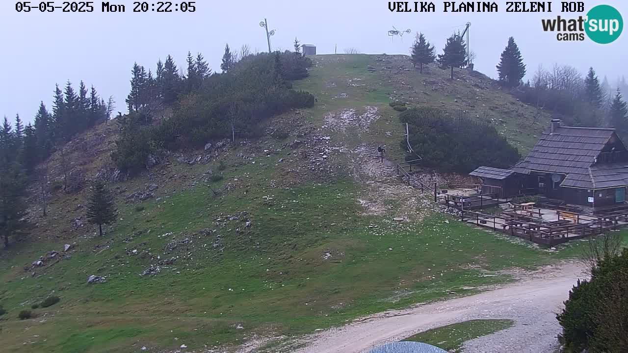 Zeleni Rob – Webcam live | Velika Planina