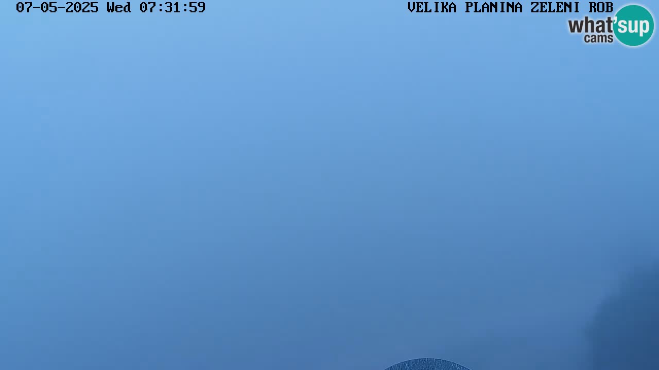 Zeleni Rob – Webcam live | Velika Planina
