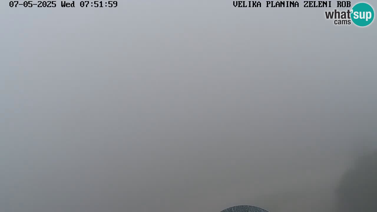 Zeleni Rob – Webcam live | Velika Planina