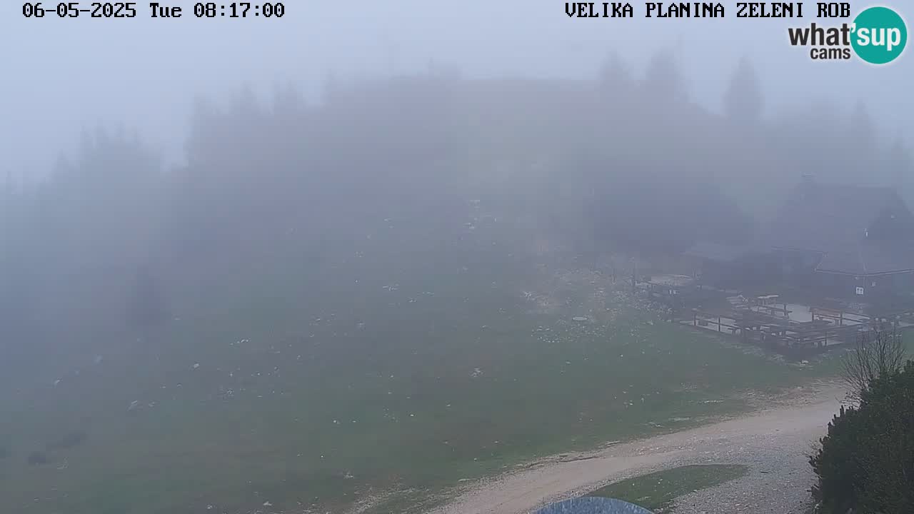 Zeleni Rob – Webcam live | Velika Planina
