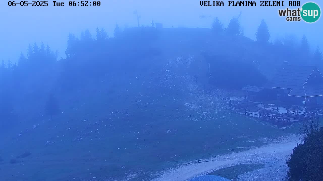 Zeleni Rob – Webcam live | Velika Planina