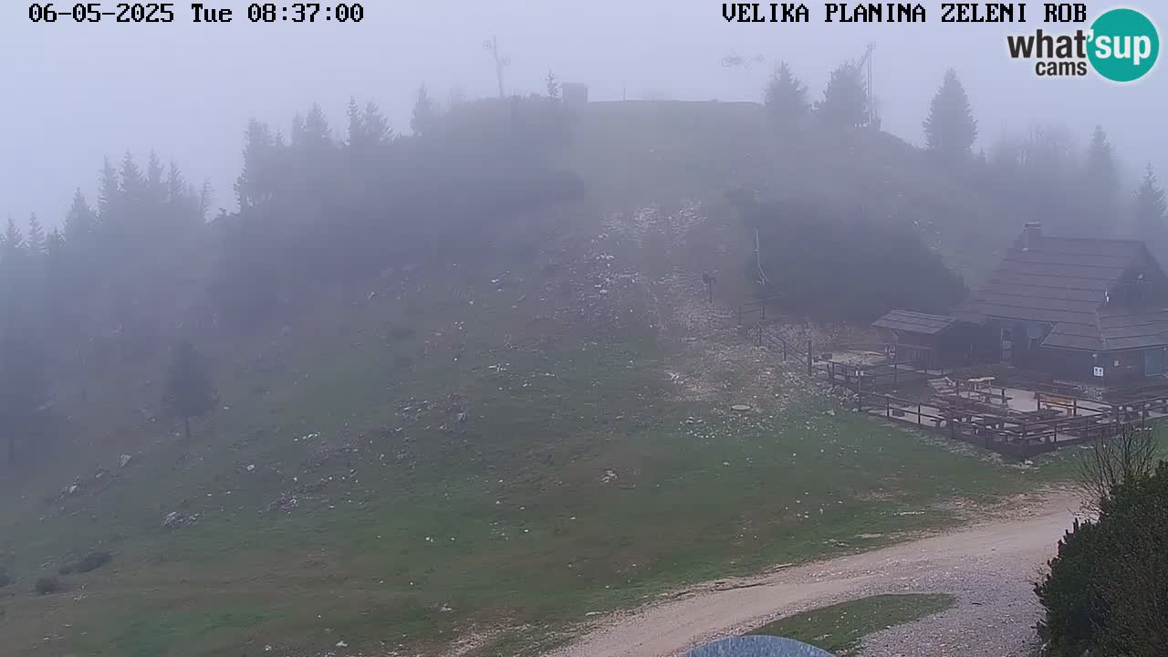 Zeleni Rob – Webcam live | Velika Planina