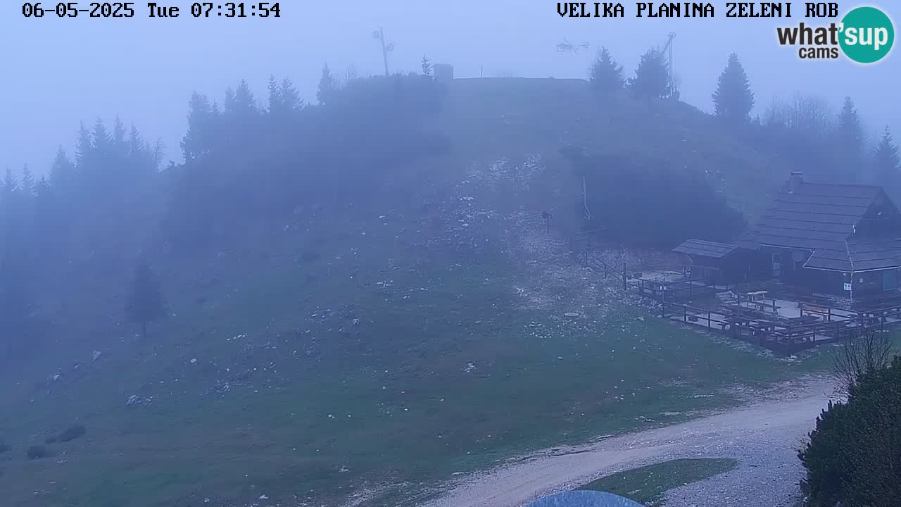 Kamera v živo Velika Planina