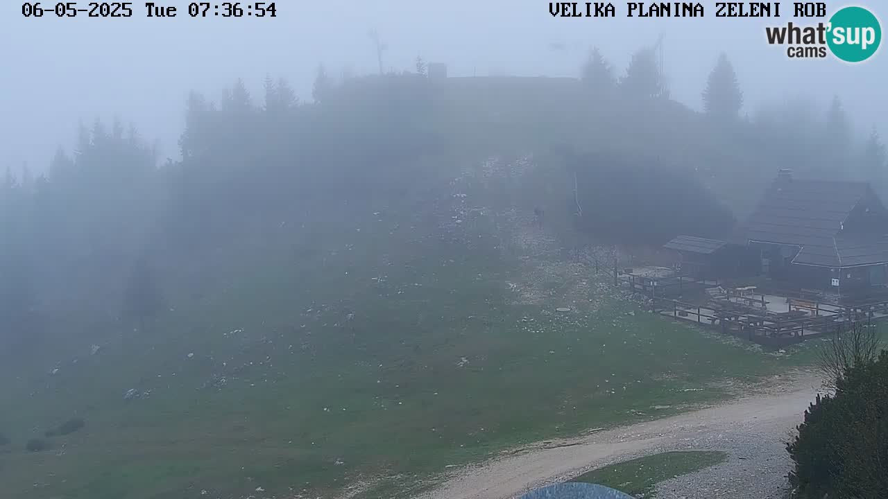 Zeleni Rob – Webcam live | Velika Planina