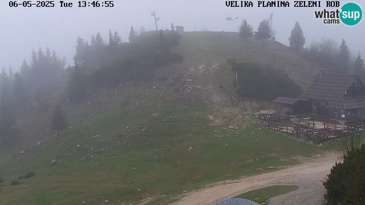 Zeleni Rob – Webcam live | Velika Planina