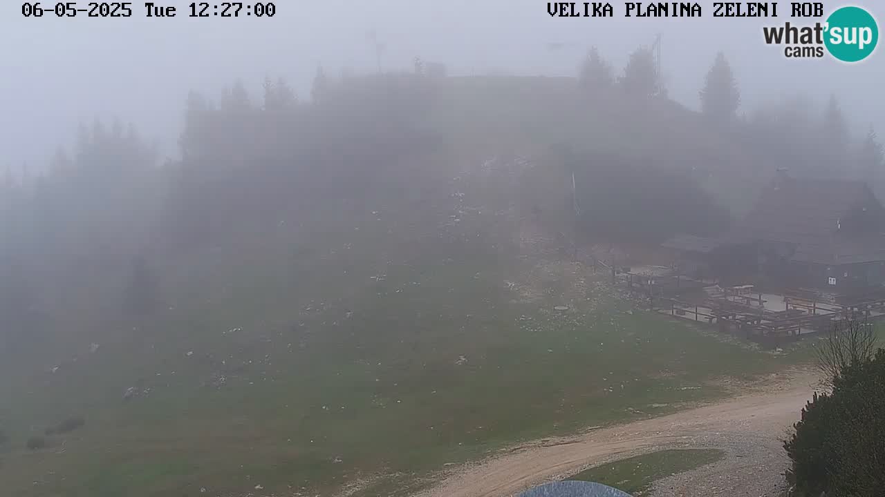 Zeleni Rob – Webcam live | Velika Planina