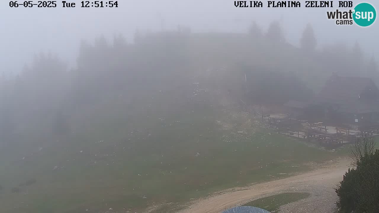 Zeleni Rob – Webcam live | Velika Planina