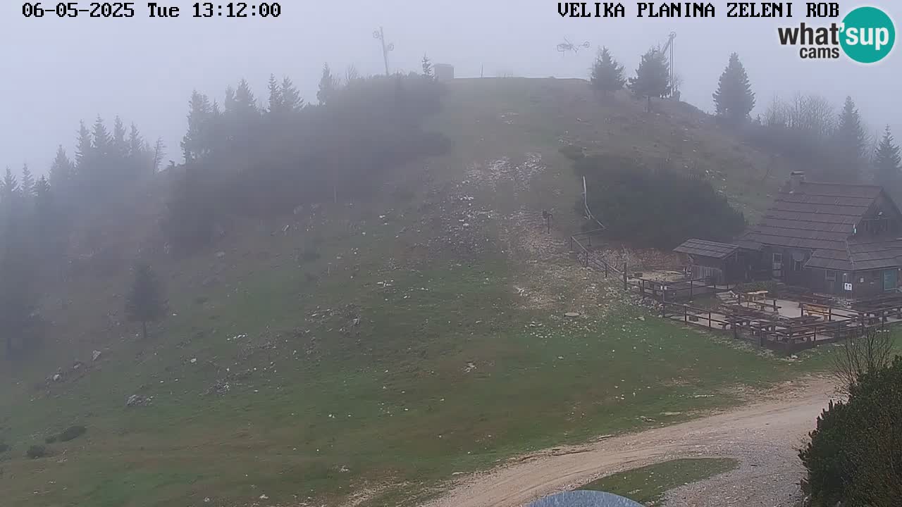 Zeleni Rob – Webcam live | Velika Planina