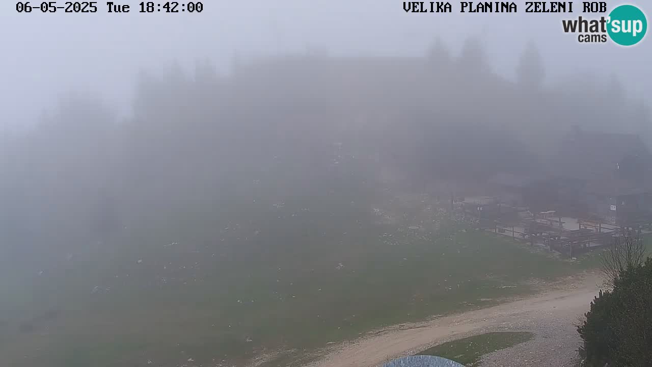 Zeleni Rob – Webcam live | Velika Planina
