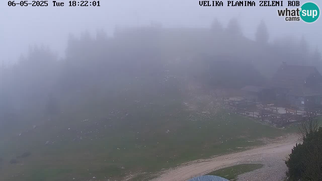 Zeleni Rob – Webcam live | Velika Planina