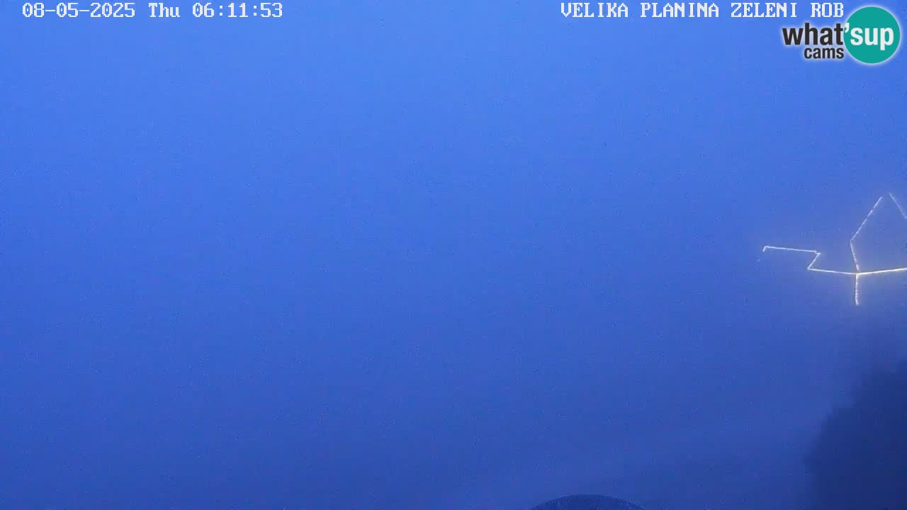 Zeleni Rob – Webcam live | Velika Planina