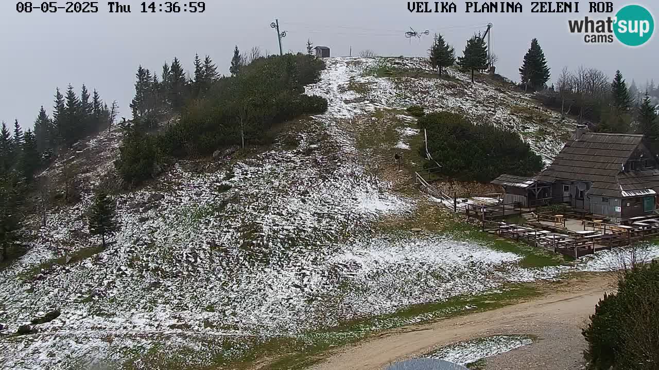 Zeleni Rob – Webcam live | Velika Planina